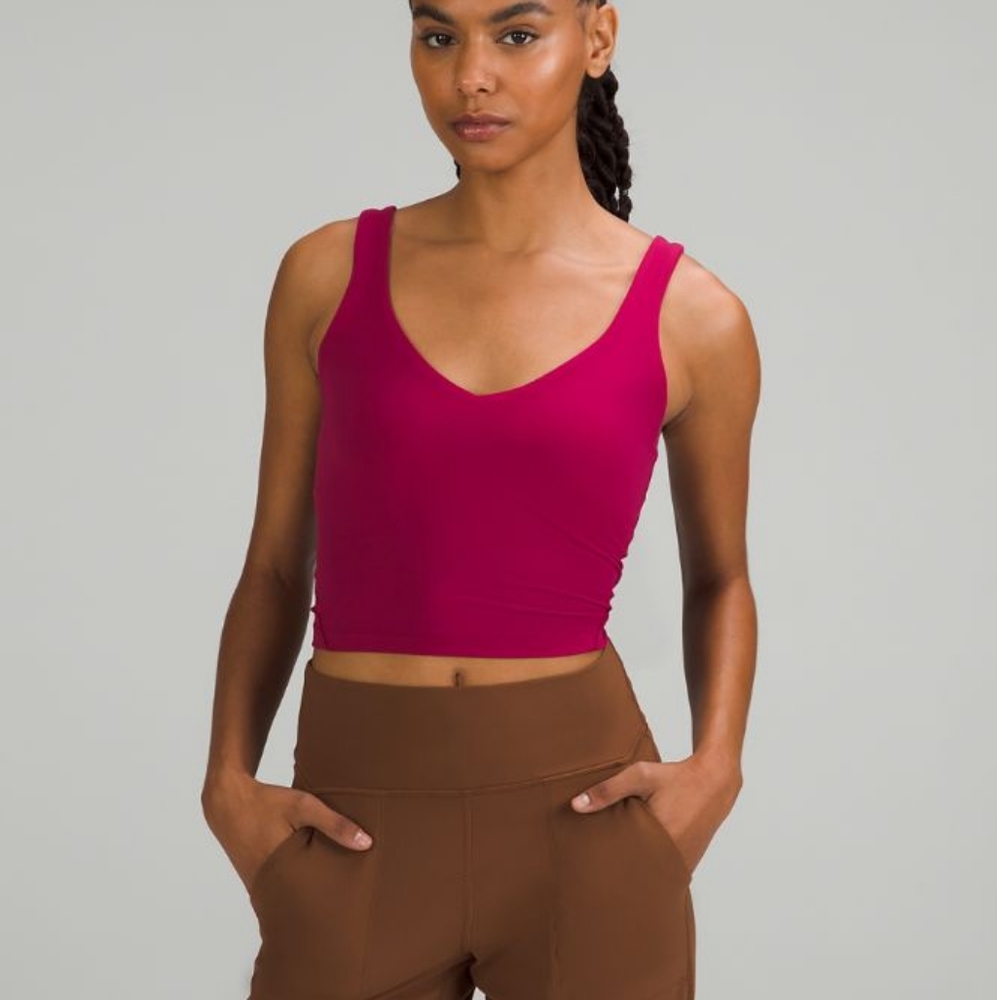 Lululemon Pomegranate Align tank - size 6